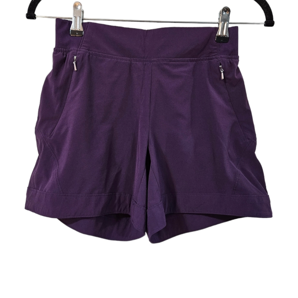 Calia By Carrie Underwood Anywhere 5" Cuff Shorts Size XS - Picture 2 of 5